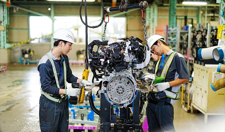 Nissan Yokohama Fabrikası 40 milyonuncu motorunu üretti