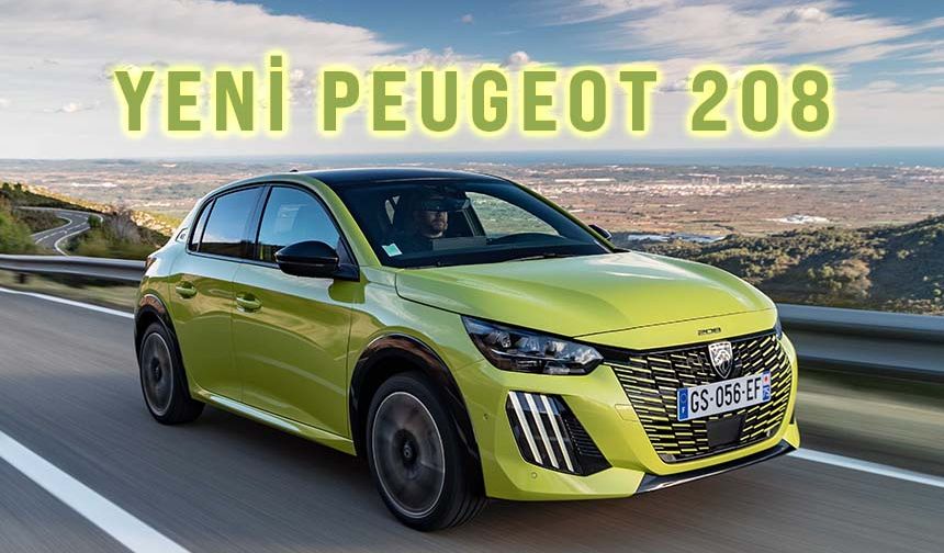 Elektrikli Peugeot 208, 1.361.500 TL fiyatıyla Türkiye'de