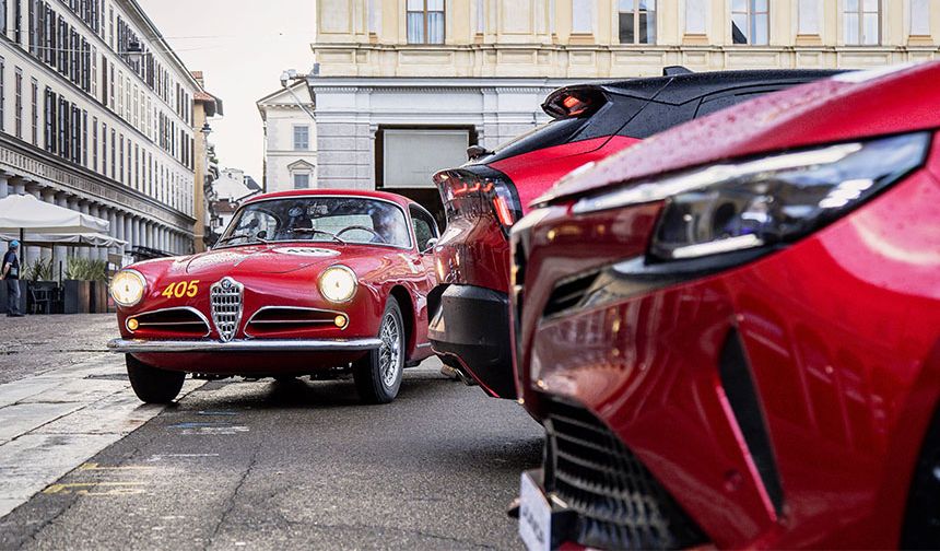 Alfa Romeo 1000 Miglia'dan zaferle ayrıldı