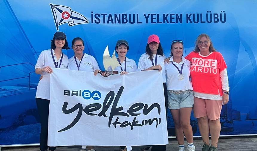 Brisa kadın yelken takımından birincilik