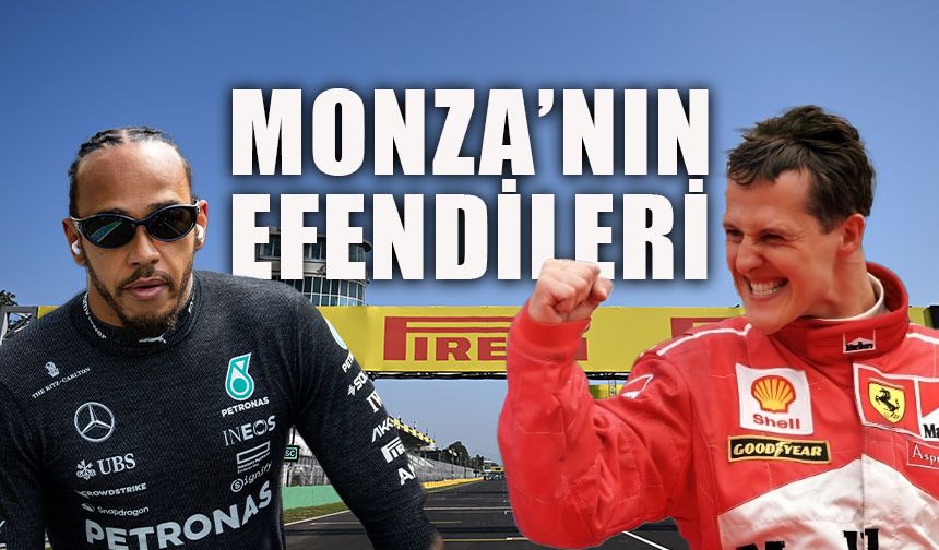 Monza'da  en çok Michael Schumacher ve Lewis Hamilton kazandı