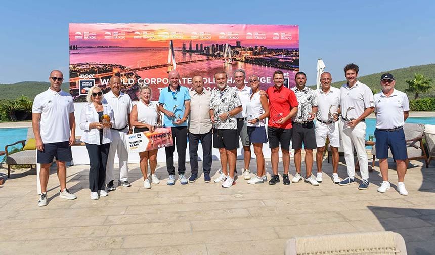 Dünya Kurumsal Golf Turnuvası’nın Türkiye Şampiyonu ‘ITA Jewellery’