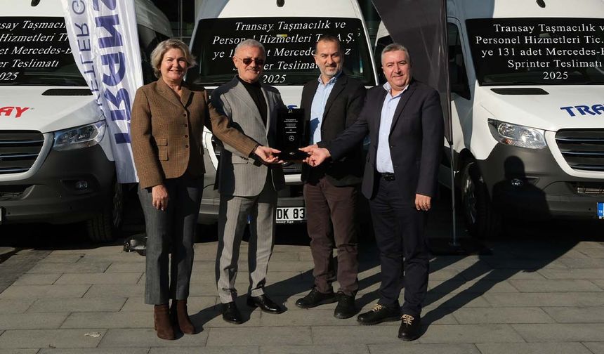 Mercedes-Benz’den Transay Taşımacılık’a Sprinter Teslimatı