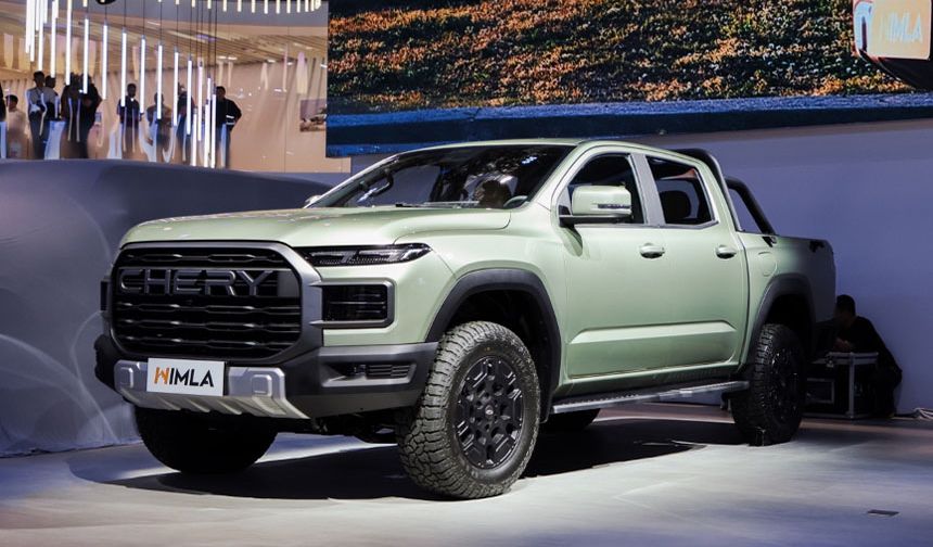 Chery, Yeni HIMLA Pickup Serisini Şangay'da Tanıttı!