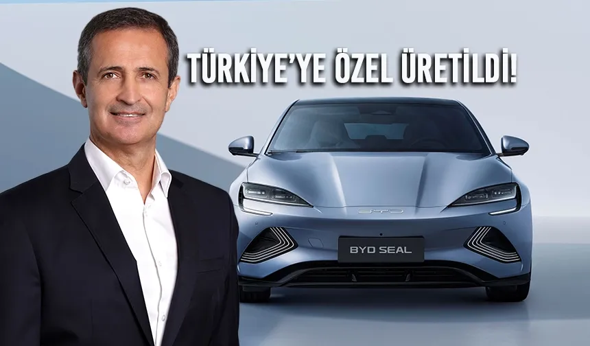 BYD’nin Elektrikli Sportif Sedanı SEAL Türkiye'de