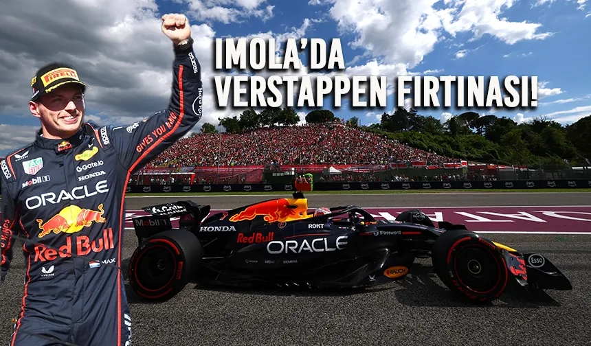 Formula 1 Imola GP'sini Verstappen Kazandı