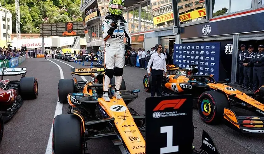 Monaco Grand Prix'sinde Zafer Lando Norris'in!..