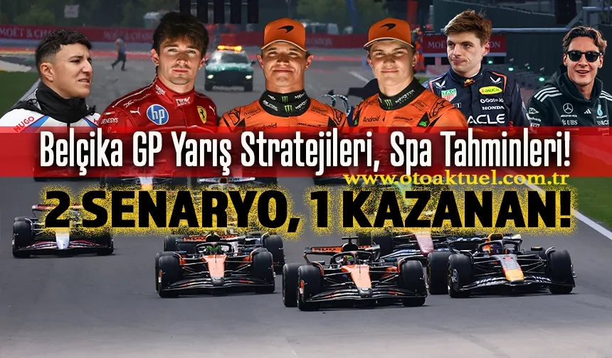 F1 Belçika GP’sini Kim Kazanır, Kim Kaybeder? Spa Tahminleri!