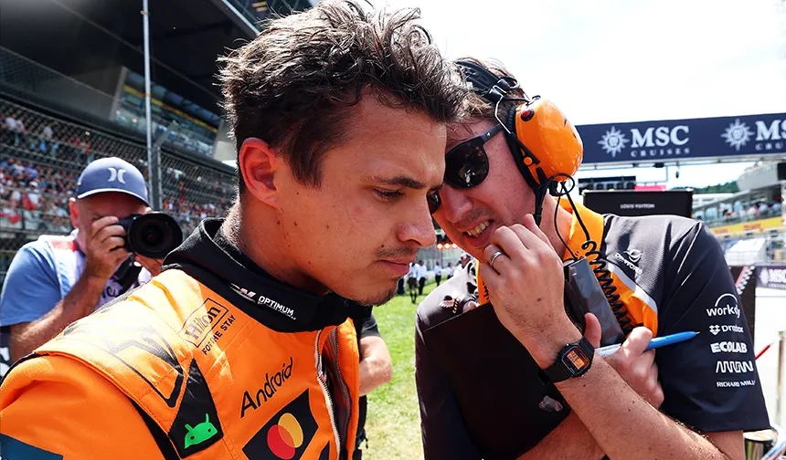 F1 Britanya GP’si öncesi ikinci antrenman'da McLaren Vites Yükseltti