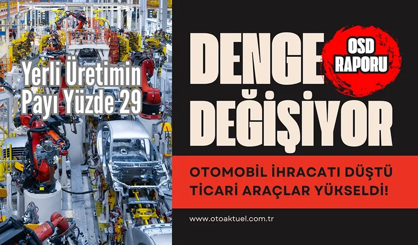 Otomotiv Sektöründen İhracat Rekoru: 6 Ayda 20 Milyar Dolar!