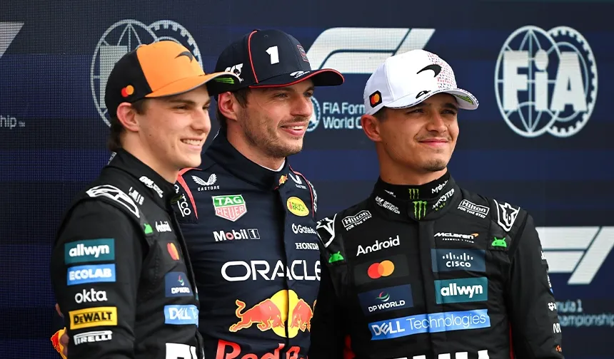 F1 İngiltere GP 2025: Verstappen Pole'de, Piastri ve Norris Takipte