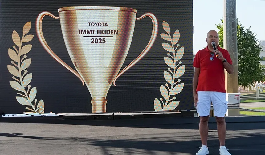 Toyota Otomotiv Sanayi Türkiye’de 8000 Kişilik Ekiden Coşkusu!