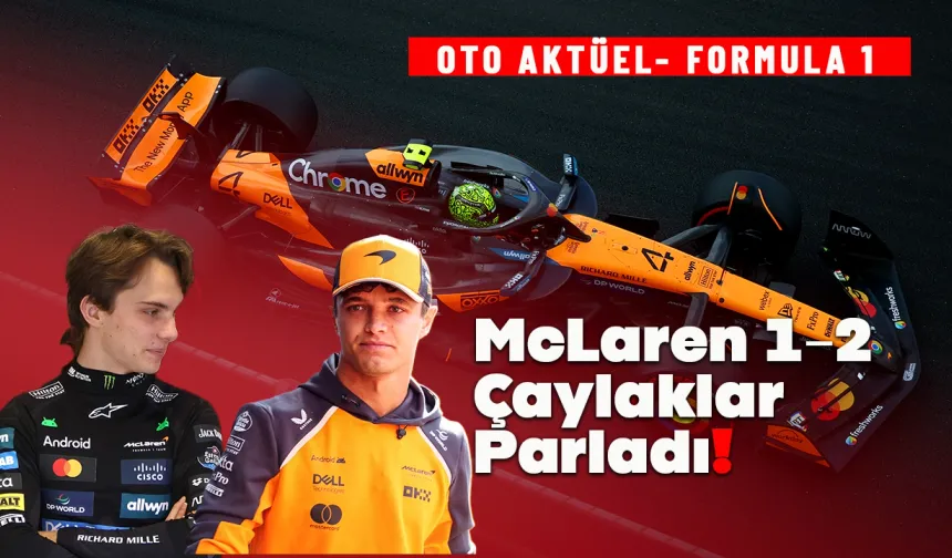F1 Macaristan GP'si 1. antrenman raporu: McLaren'den Güç Gösterisi