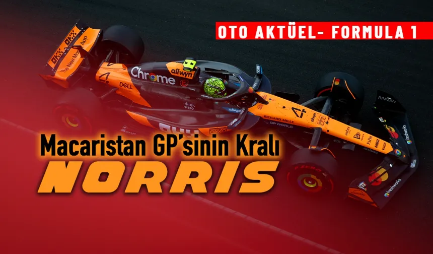 Formula 1 Macaristan GP'sinde Zafer McLaren Pilotu Norris'in