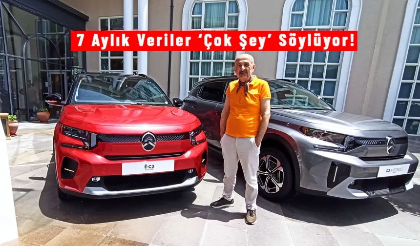 Türkiye otomobil ve hafif ticari araç pazarı 7 ayda 715.695 adede ulaştı!