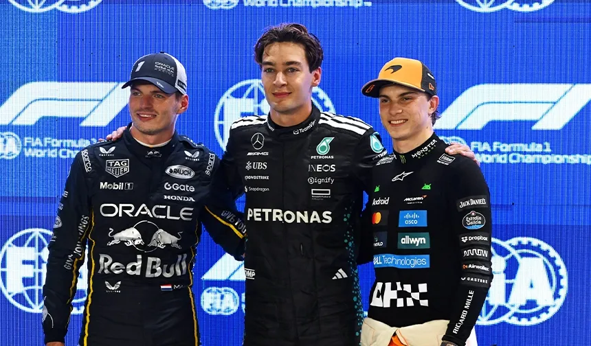 George Russell, Singapur'da Pole Pozisyonunu Kaptı!