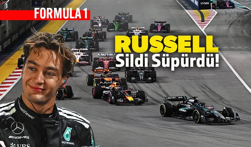 F1 Singapur GP'sini George Russel Kazandı