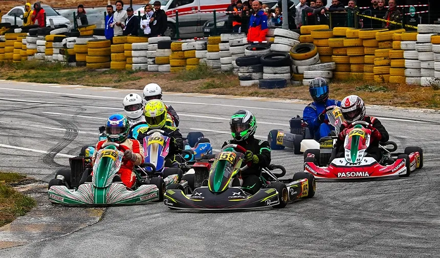 Karting Şampiyonası'nın 4. Ayak Yarışları Uşak'ta