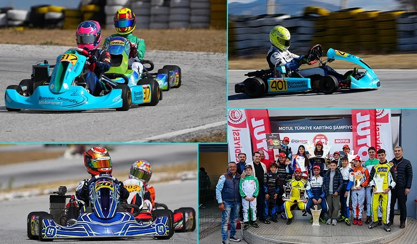 Uşak Karting Yarışında Zirve İçin Çetin Mücadele
