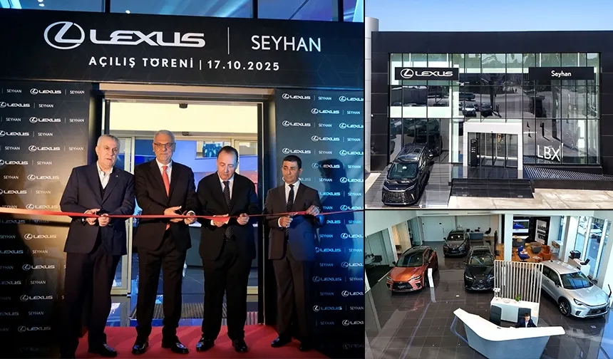 Lexus'un Adana Seyhan Showroomu Hizmete Başladı