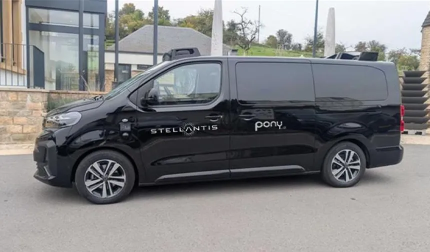 Stellantis ve Pony.ai Avrupa'da Robotaksi İçin Ortaklık Kurdu