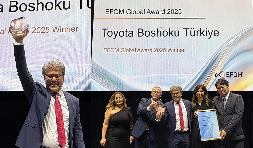 Toyota Boshoku Türkiye'ye Küresel Kalite Ödülü