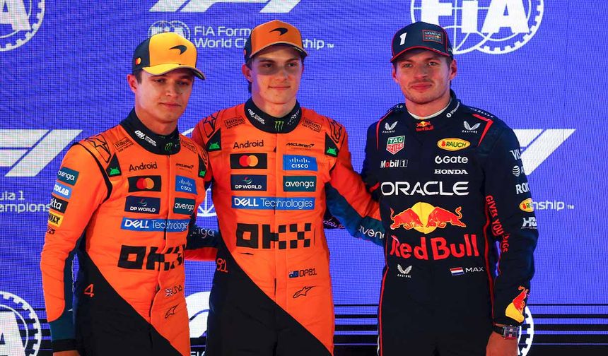 F1 Katar GP'sinde McLaren Dublesi: Piastri Pole’de