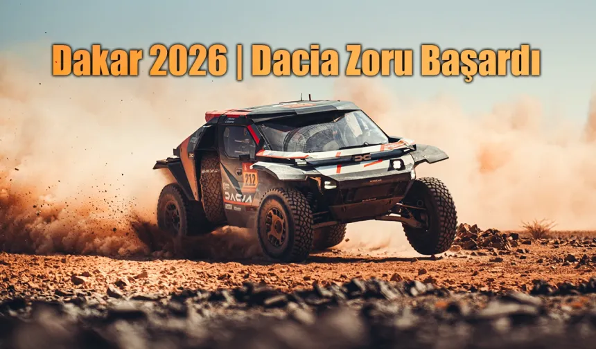 Dacia Sandriders 2026 Dakar Rallisi’ni Kazandı