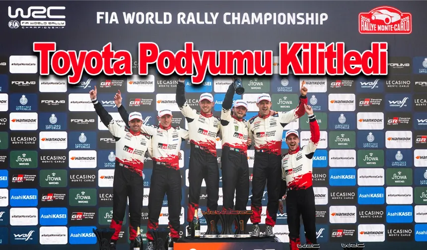 Toyota Pilotu Solberg, WRC Monte Carlo Rallisi'nde Tarih Yazdı