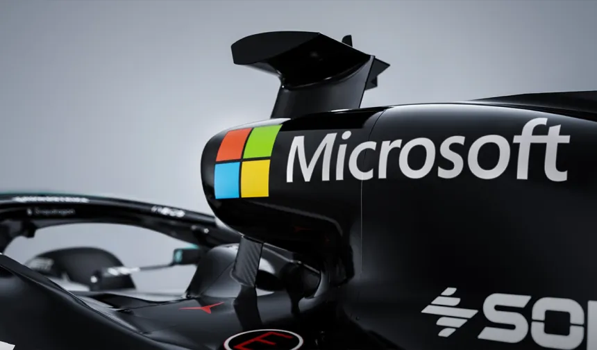 Mercedes ve Microsoft F1'de Güçlerini Birleştirdi
