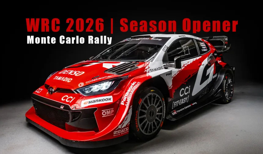 Monte Carlo Rallisi ile WRC’de Yeni Sezon Başlıyor