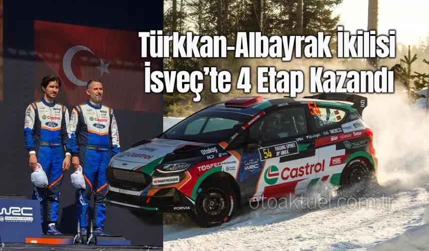 Ali Türkkan İsveç Rallisi’nden Puanla Döndü