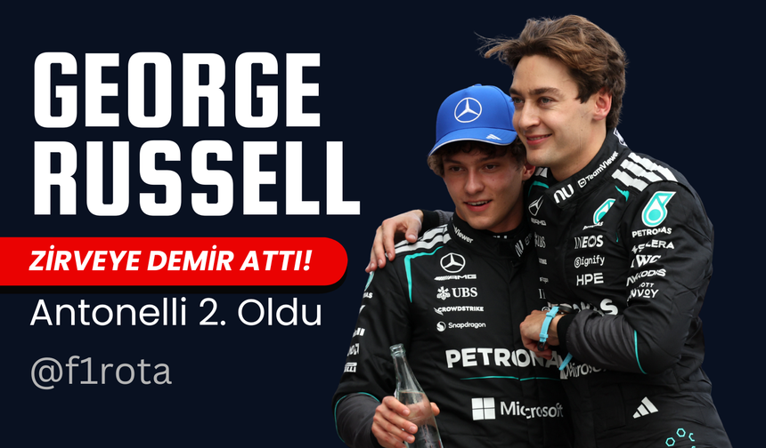 Mercedes Avustralya GP’de Duble yaptı, Kazanan George Russell