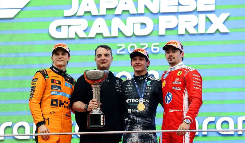 F1 Japonya GP'sini Kimi Antonelli Kazandı