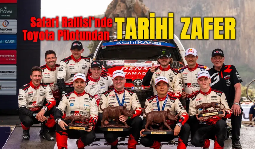 WRC Safari Rallisi Kenya’da Kazanan Takamoto Katsuta