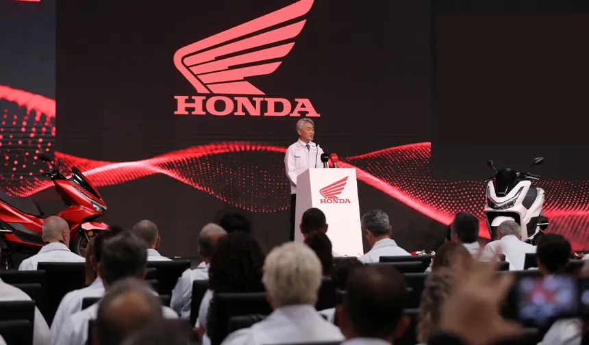 Honda Türkiye Motosiklet Fabrikası Açıldı