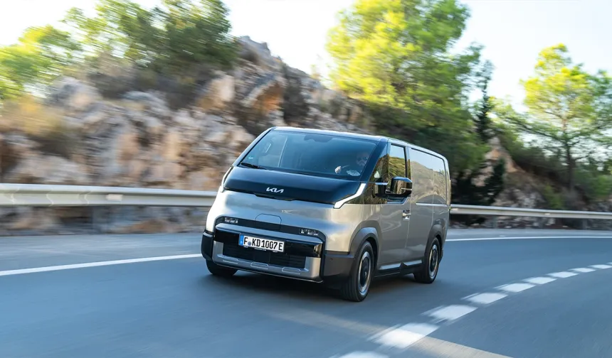 Kia Ticari Araç Pazarına 392 km Menzile Sahip Yeni PV5 sundu