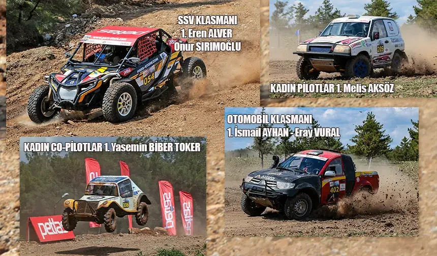 Kahramanmaraş Offroad Yarışında Nefes Kesen Mücadele