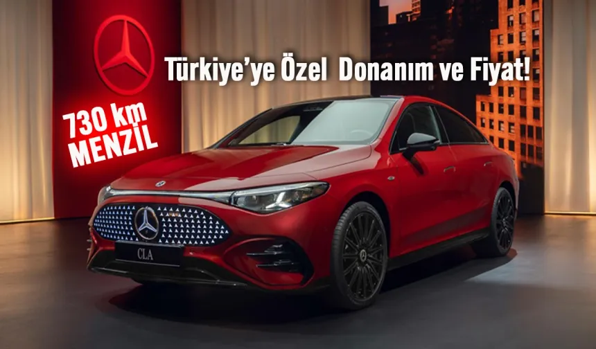 Yeni Mercedes-Benz CLA 200+ AMG Türkiye’ye Özel Versiyon