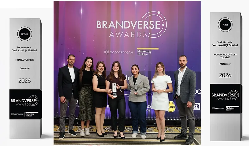 Honda Türkiye, Bir Altın Bir Bronz Ödül Kazandı
