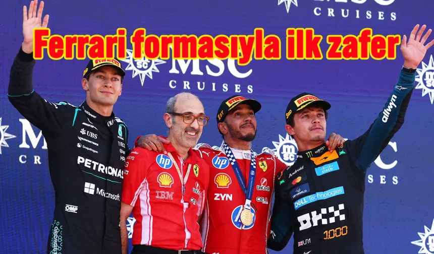 Hamilton Ferrari'yle Kazandı: Barcelona'da Tarihi Zafer