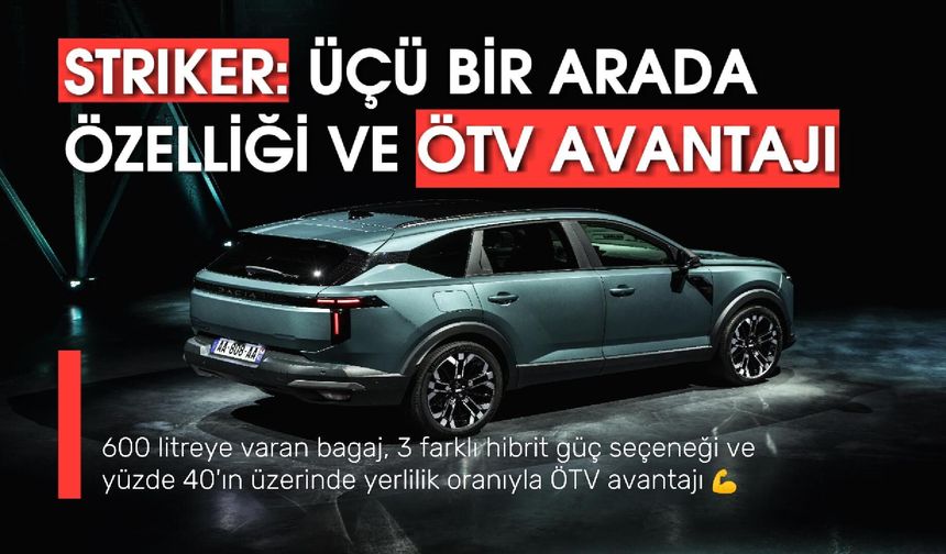 Türkiye'de Üretilecek Dacia Striker ÖTV Avantajı sunuyor