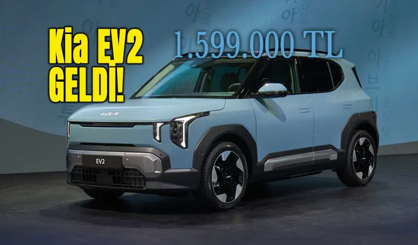 Yeni Kia EV2 Türkiye’de satışa sunuldu