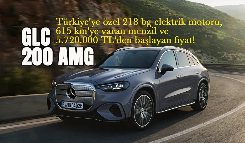 Elektrikli Mercedes-Benz GLC Türkiye'ye Özel Versiyonuyla Satışta