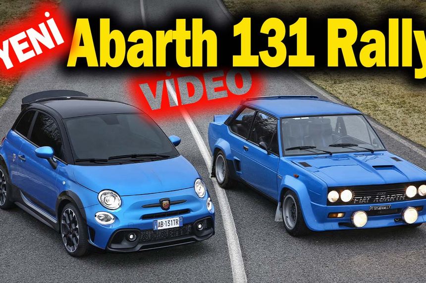 Yeni Abarth 695 Tributo 131 Rally