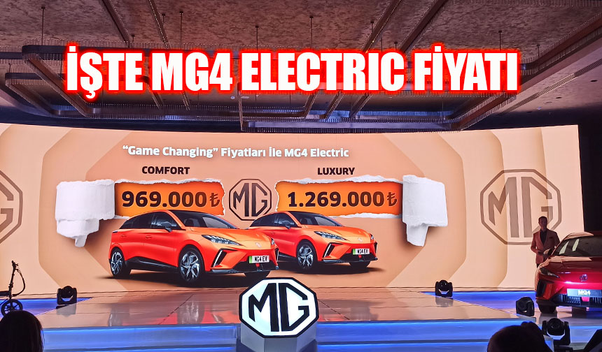 mg4 electric fiyat