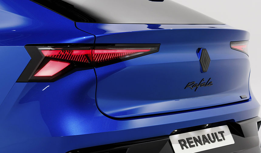 Yeni Renault Rafale renault'nun yeni tasarim dili
