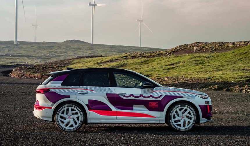 Audi Q6 e tron elektrikli