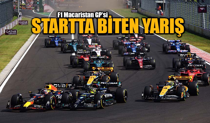 Formula 1 Macaristan GP Start