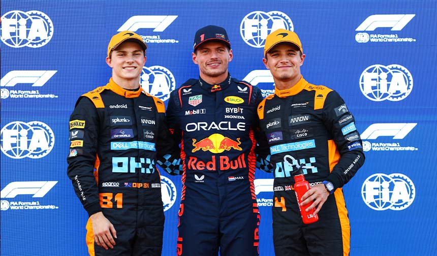 Piastri-Verstappen-Norris F1 Japonya GP
